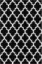 Conceptum Els1882 - Baroque - Black 80 x 120 cm